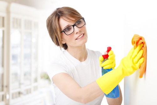 Clean and refreshed carpeted space after professional Sipson Carpet cleaning