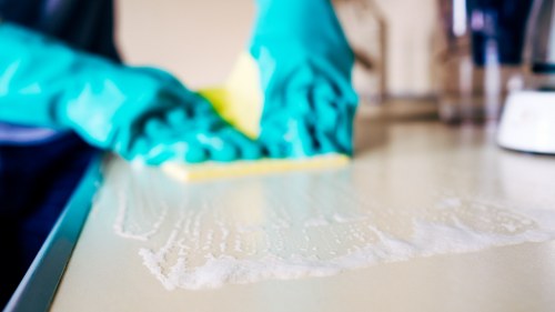 Delicate curtain fabric cleaning service in Sipson